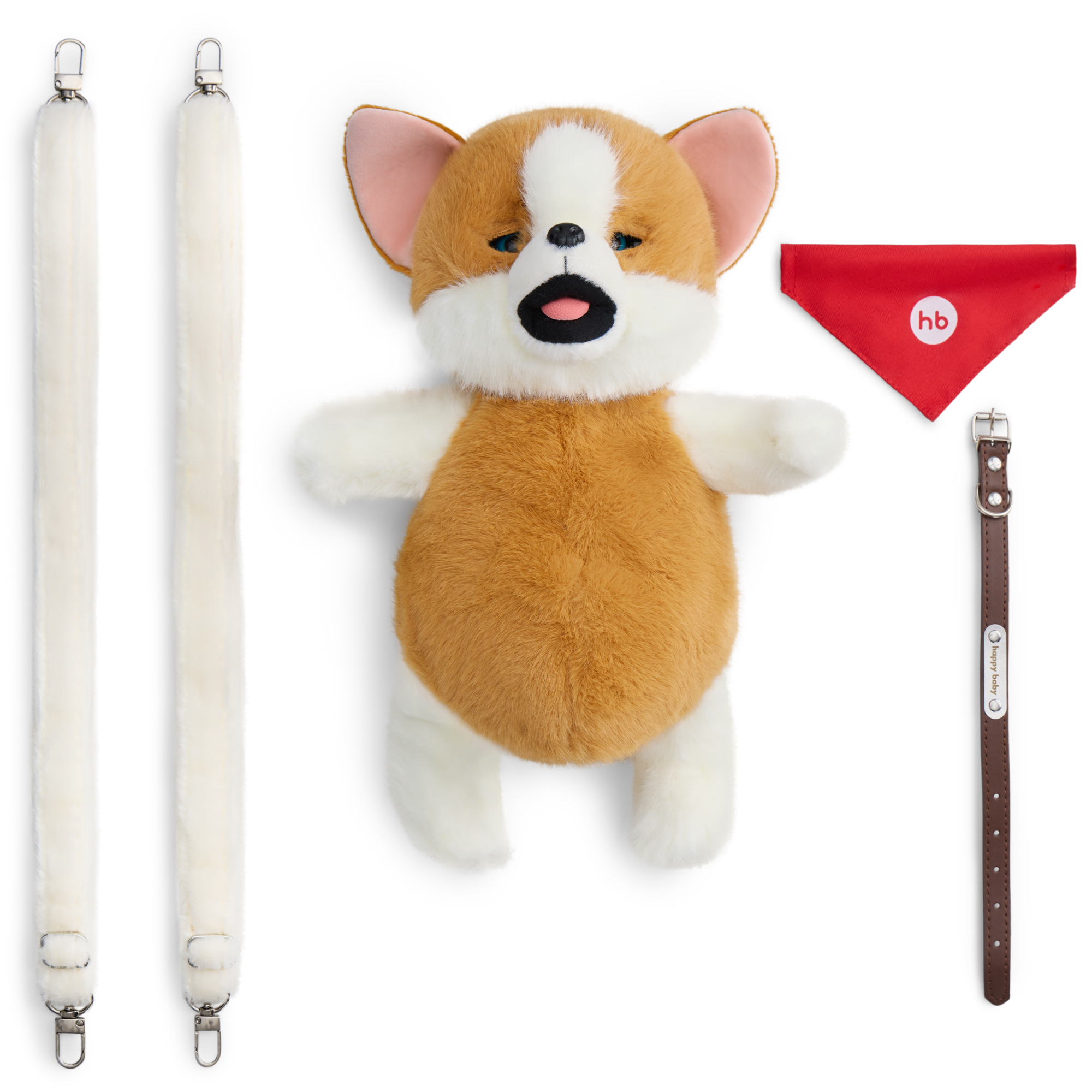 Мягкая игрушка Happy Baby собачка Persik - фото 4