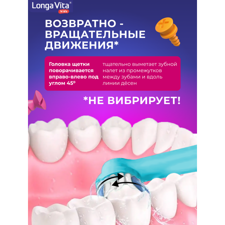 Зубная щетка электрическая LONGA VITA