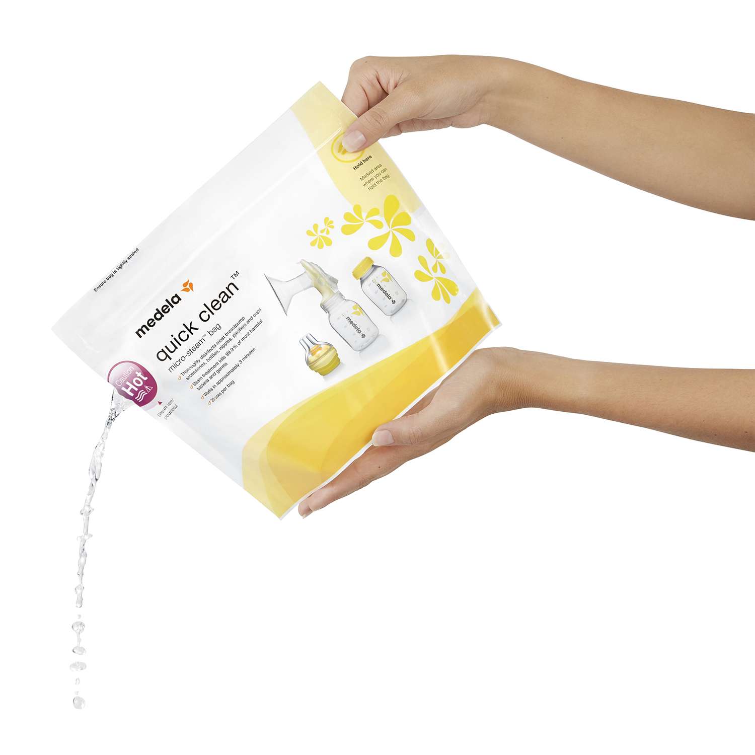Пакеты для стерилизации Medela в СВЧ Quick Clean 5 шт - фото 6