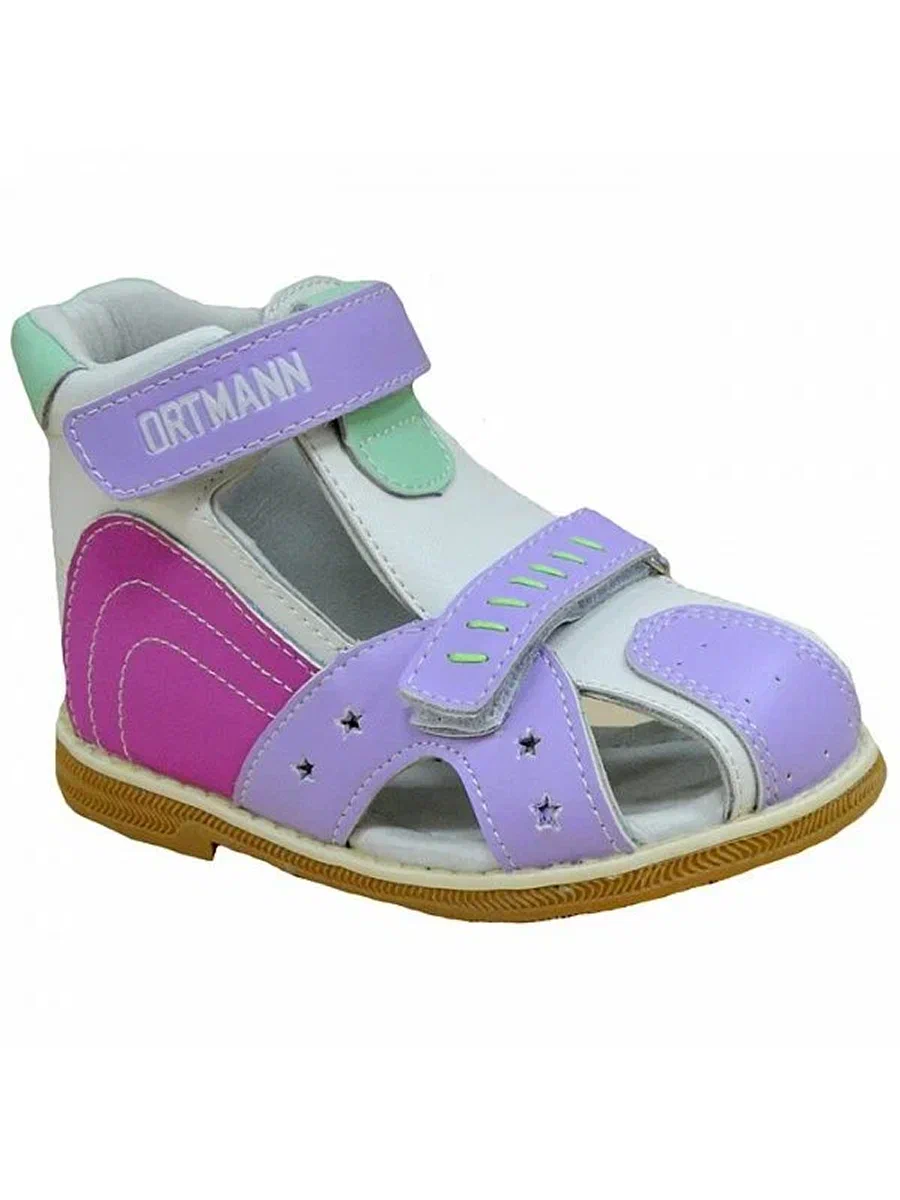 Сандалии ORTMANN kids 7.45.2_Tonton_розовый микс - фото 1