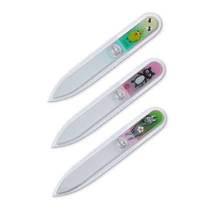 Маникюрный набор BOHEMIA Czech Glass Nail Files 3 предм.