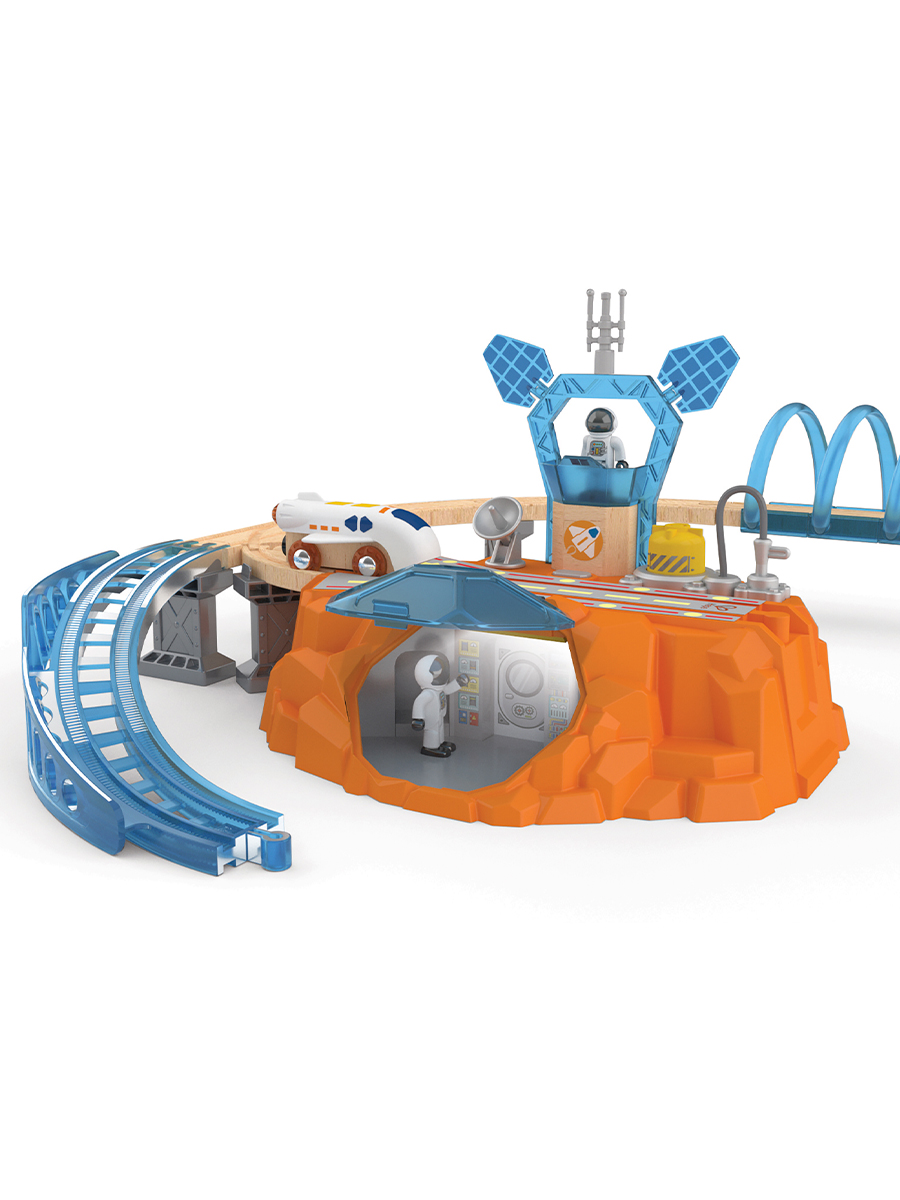 Набор железнодорожный Hape 93.9 см E3799_HP - фото 13