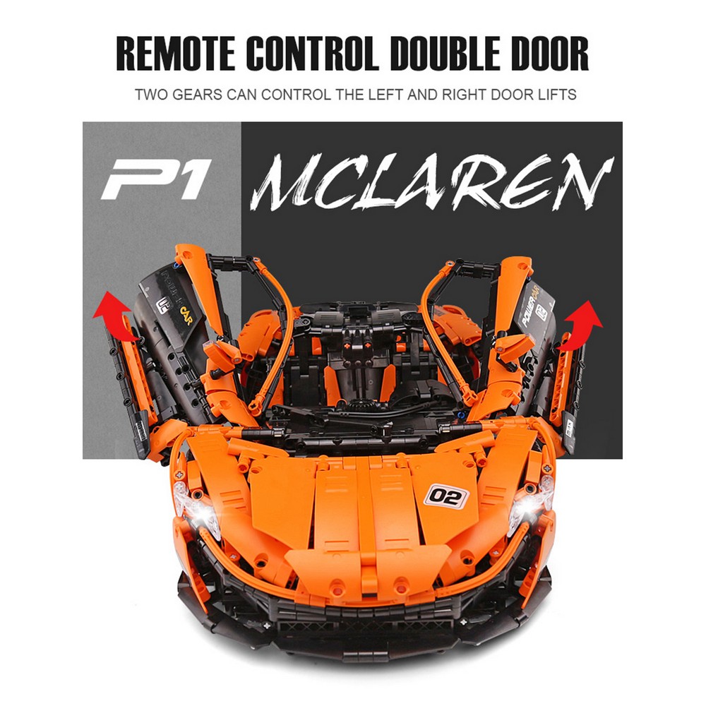 Конструктор Mould King Гиперкар McLaren P1 сборная игровая модель - фото 11