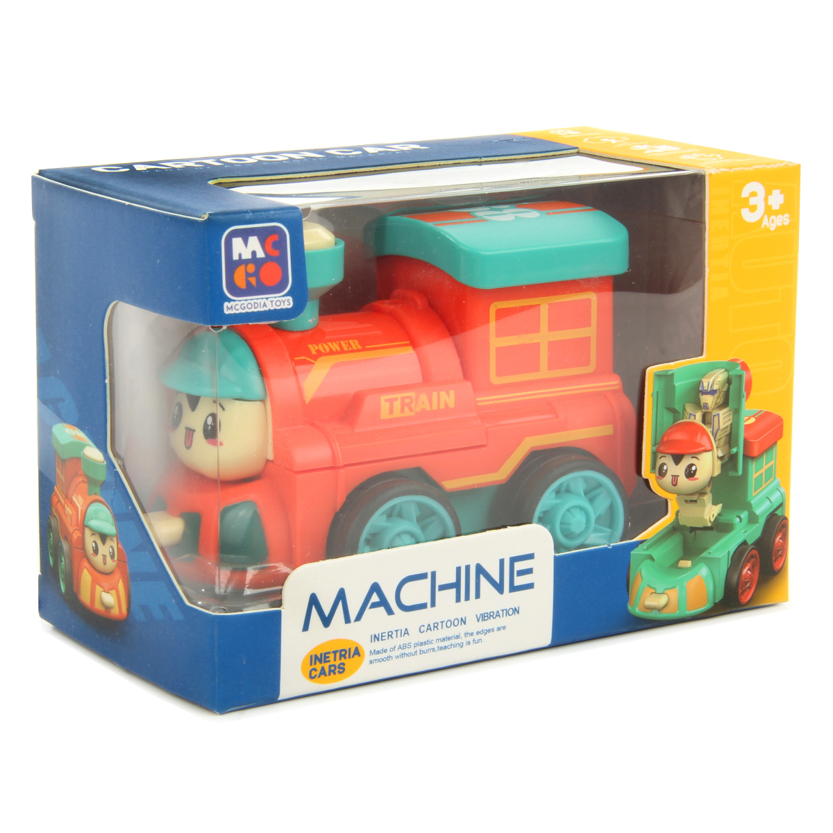 Фигурка Veld Co Робот-трансформер Поезд - фото 7