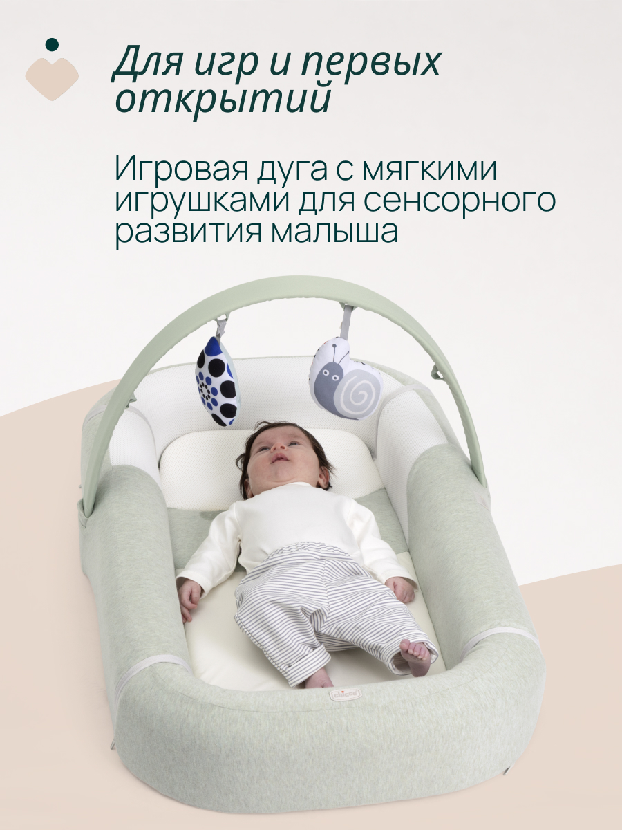 Матрас Chicco Mommy Pod 4в1 Olive 48х81 - фото 11
