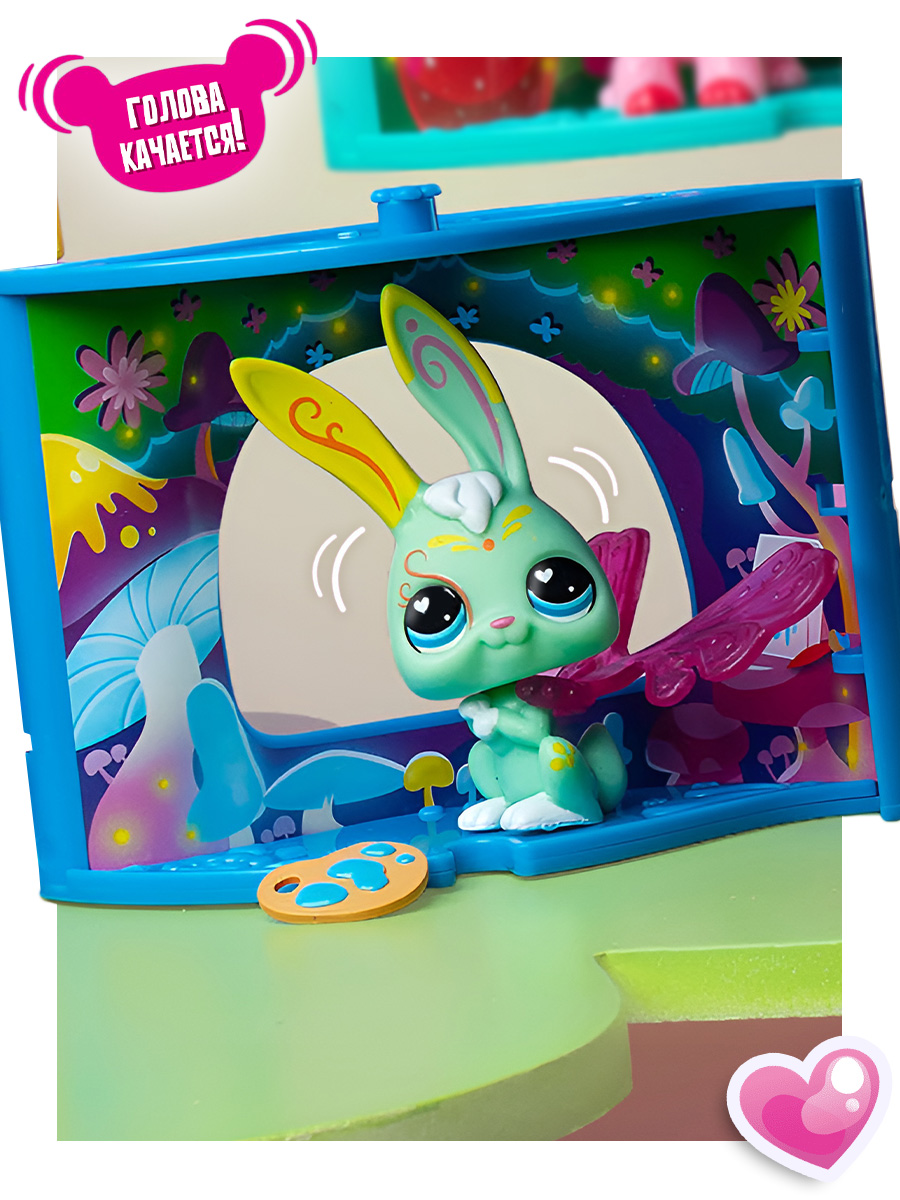 Игровой набор Littlest Pet Shop Уголок Крылатого Кролика - фото 2