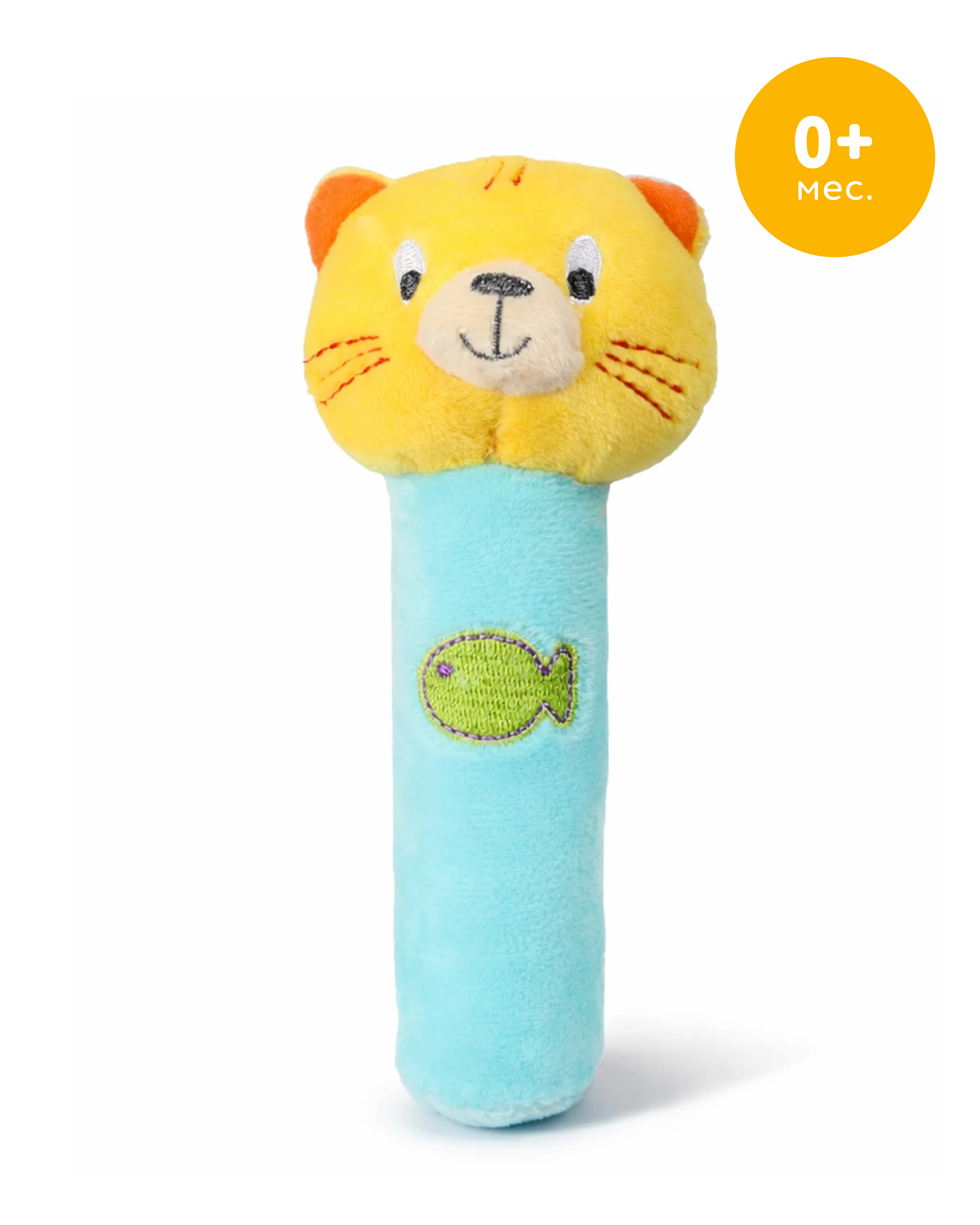 Игрушка BabyGo погремушка Кот - фото 1