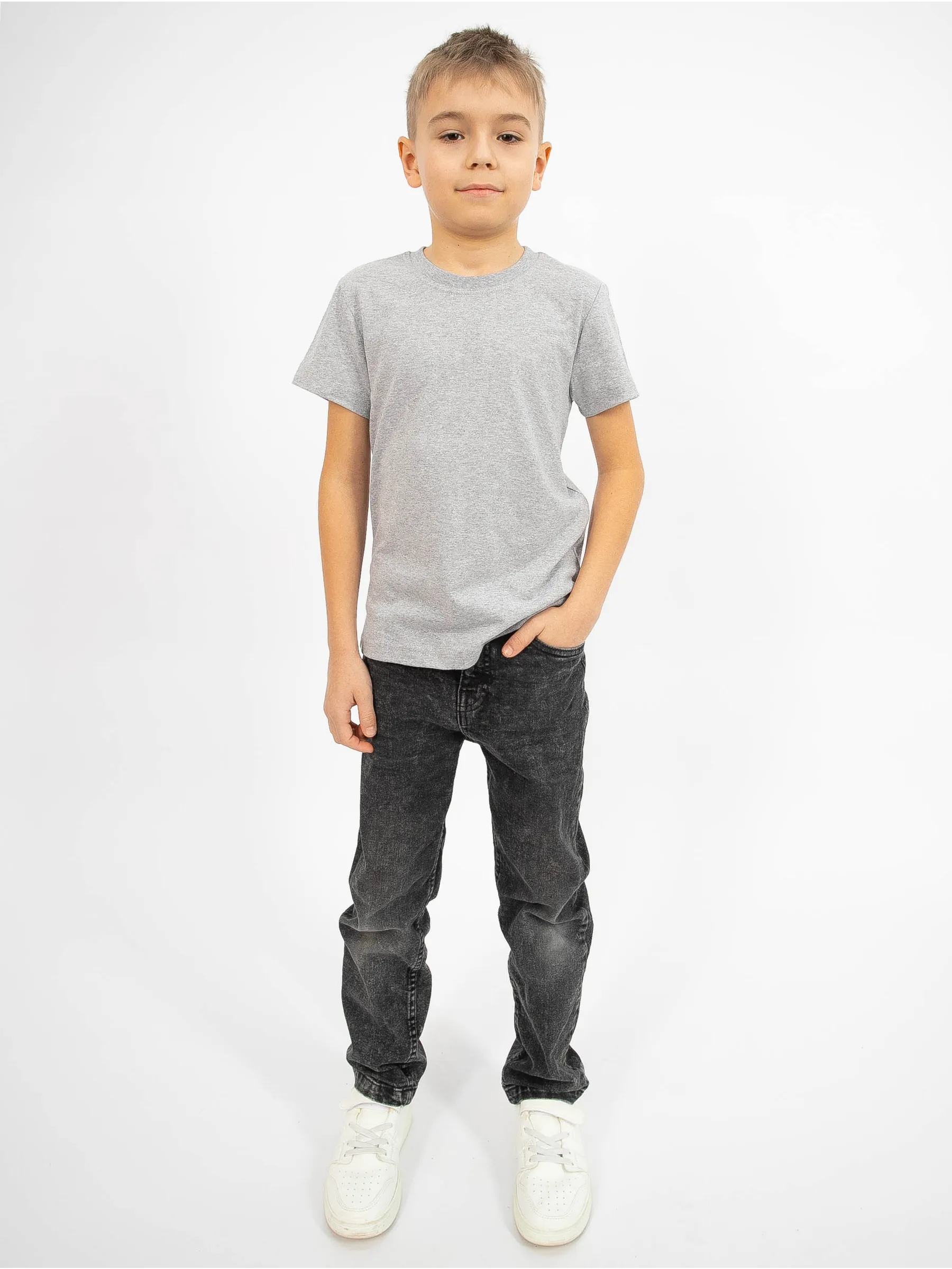 Футболка MY BUY MB1293СЕРМ - фото 6