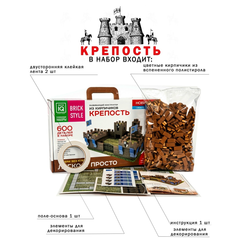 Конструктор Master IQ2 блочный - фото 2