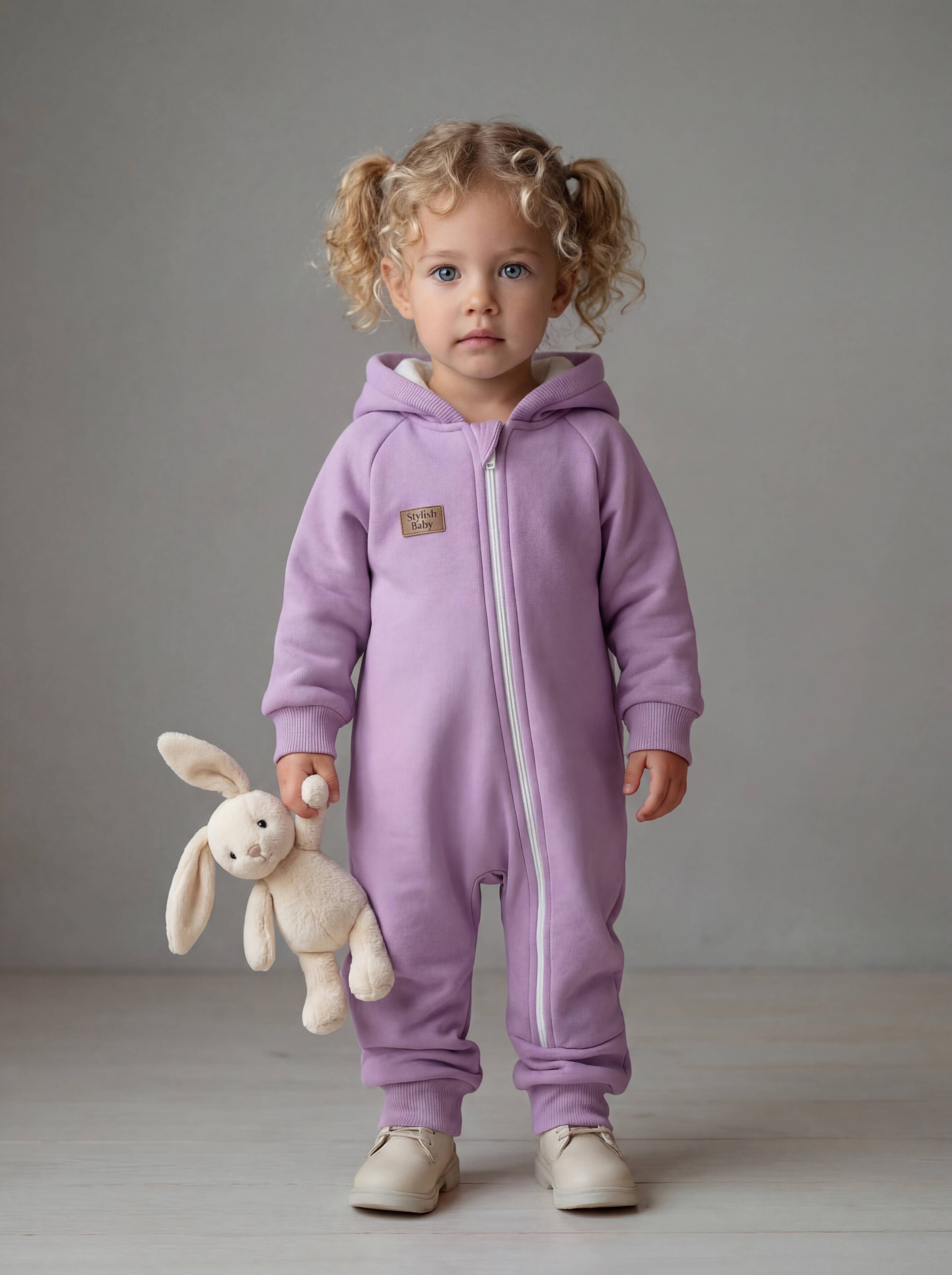 Комбинезон Stylish Baby Комб-02 сиреневый - фото 1