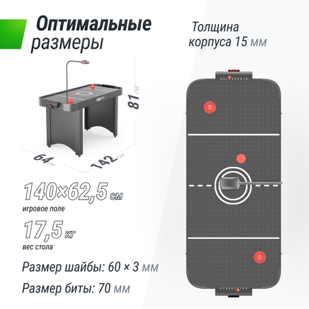 Настольная игра UNIX line аэрохоккей