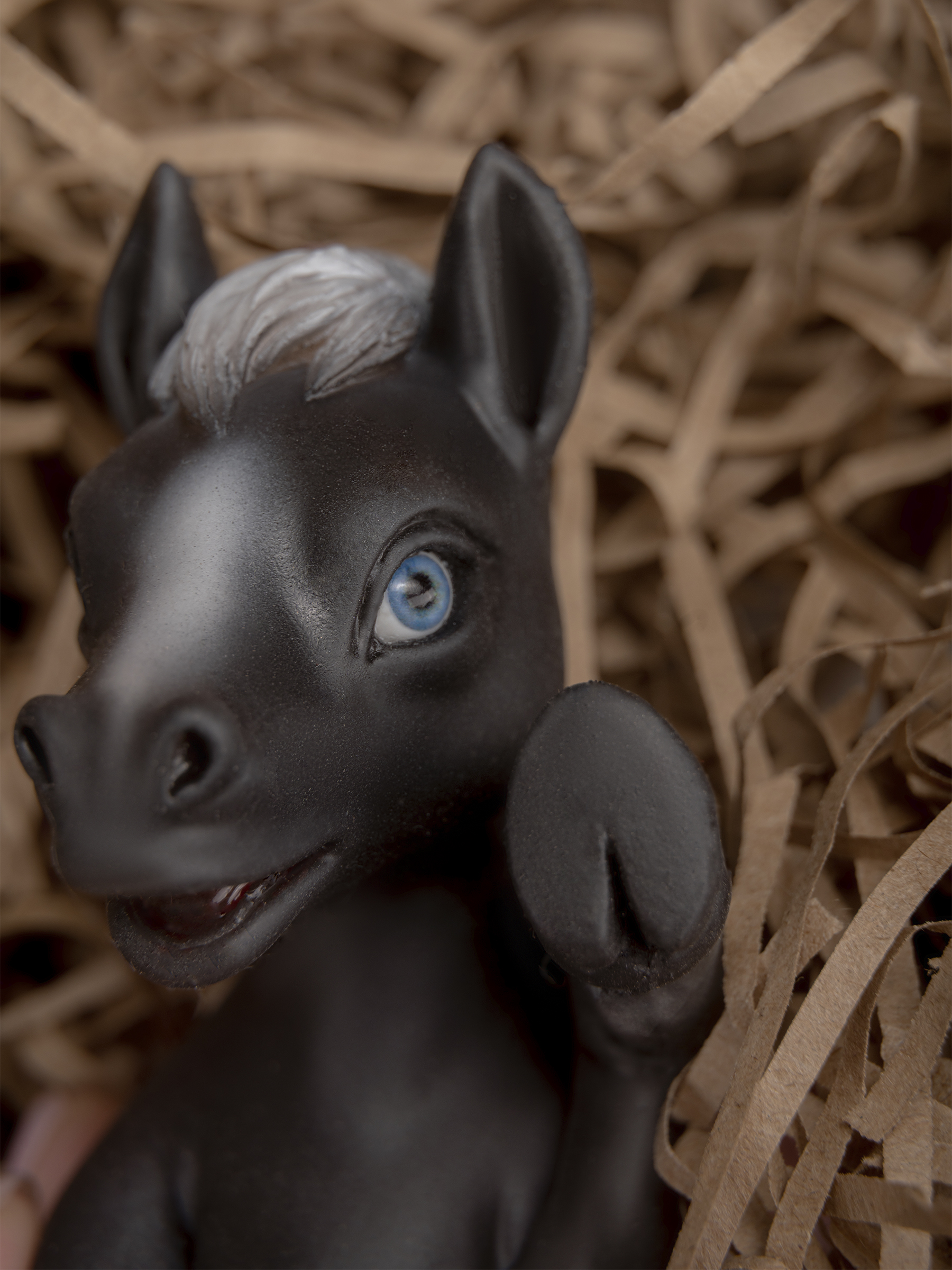 Кукла мини Magic Manufactory Magic History Лошадь черный высота 16 см 4631136002277 - фото 15