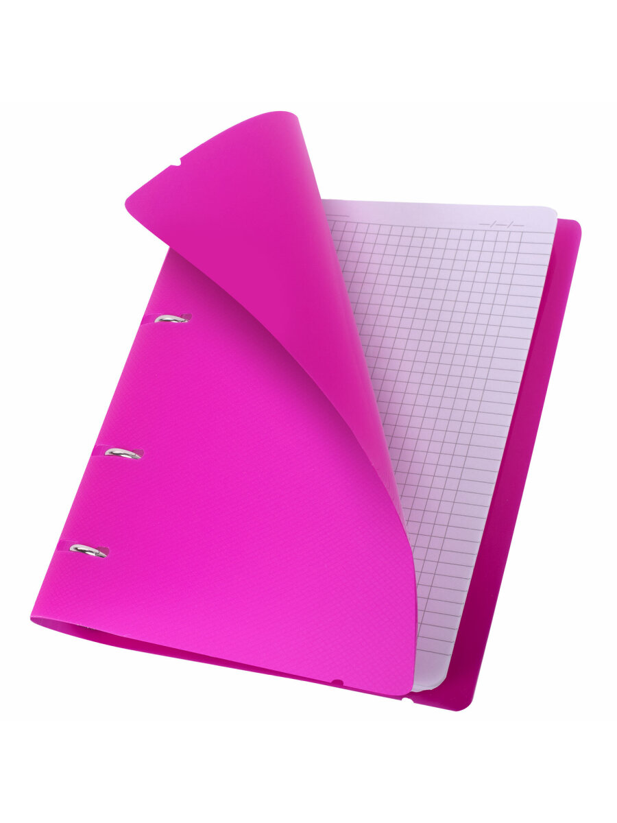 Тетрадь со сменным блоком Brauberg клетка 120 лист. - фото 8