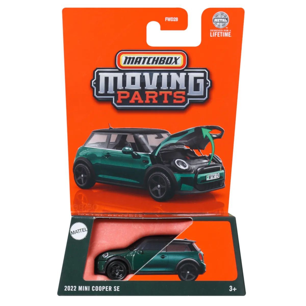 Автомобиль Matchbox Mini Cooper 2022 SE FWD28 - фото 4