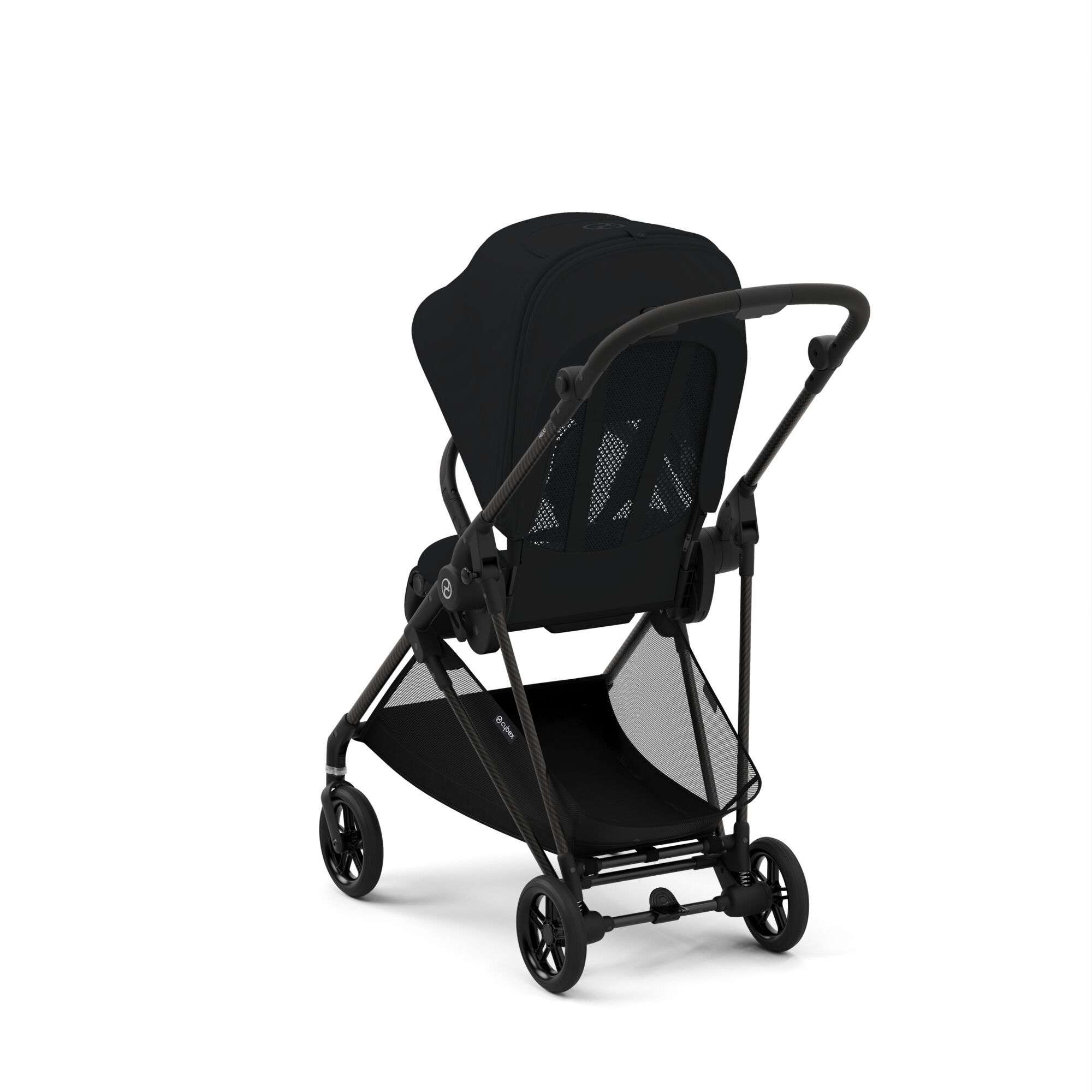 Коляска прогулочная Cybex Melio черный - фото 3