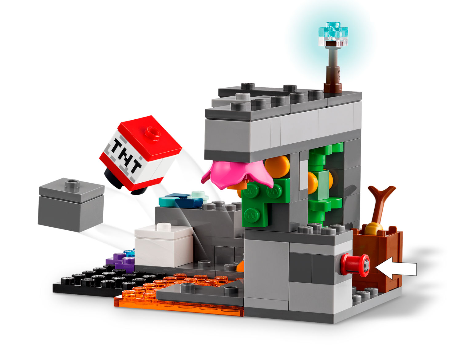 Конструктор LEGO Minecraft Встреча с надзирателем 21274 238 дет. - фото 3