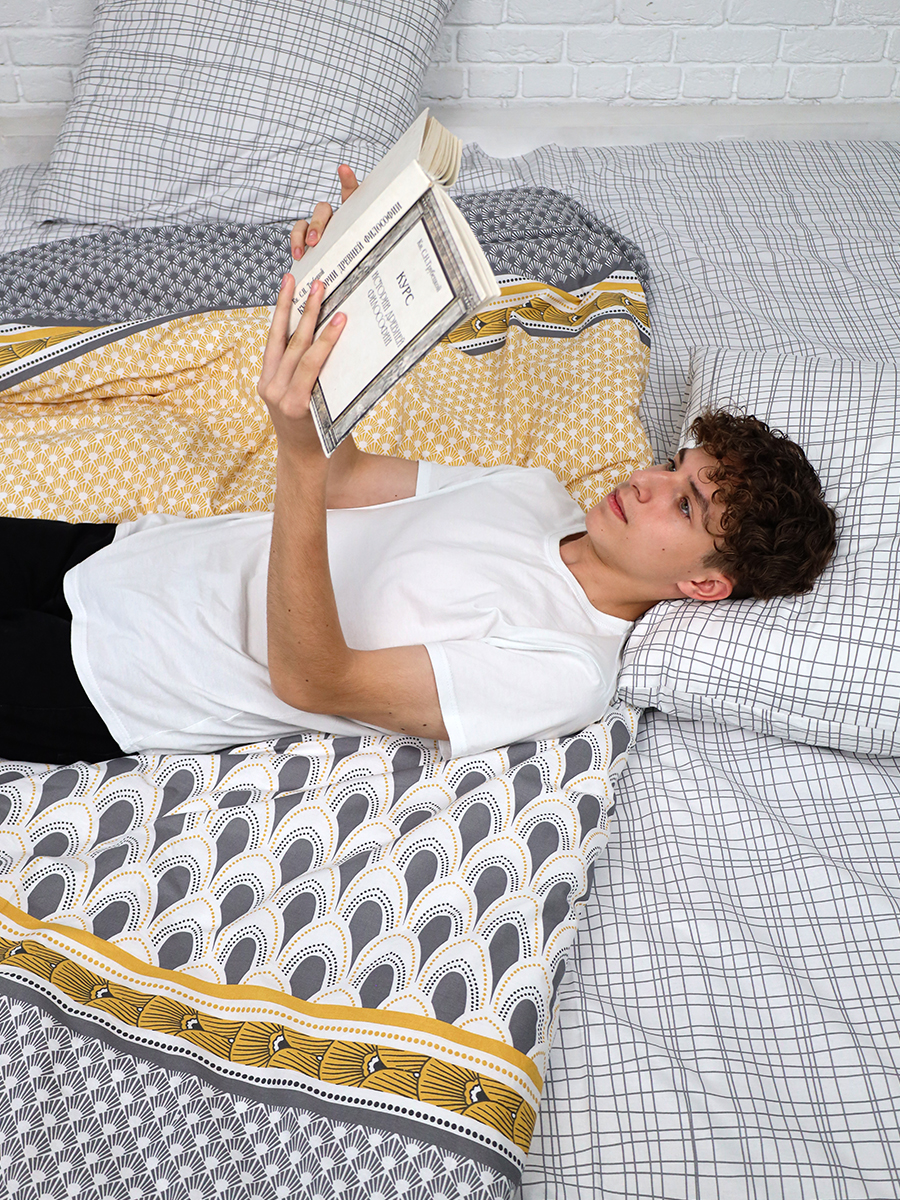 Комплект постельного белья BRAVO Берт двуспальный 4 предм. - фото 10