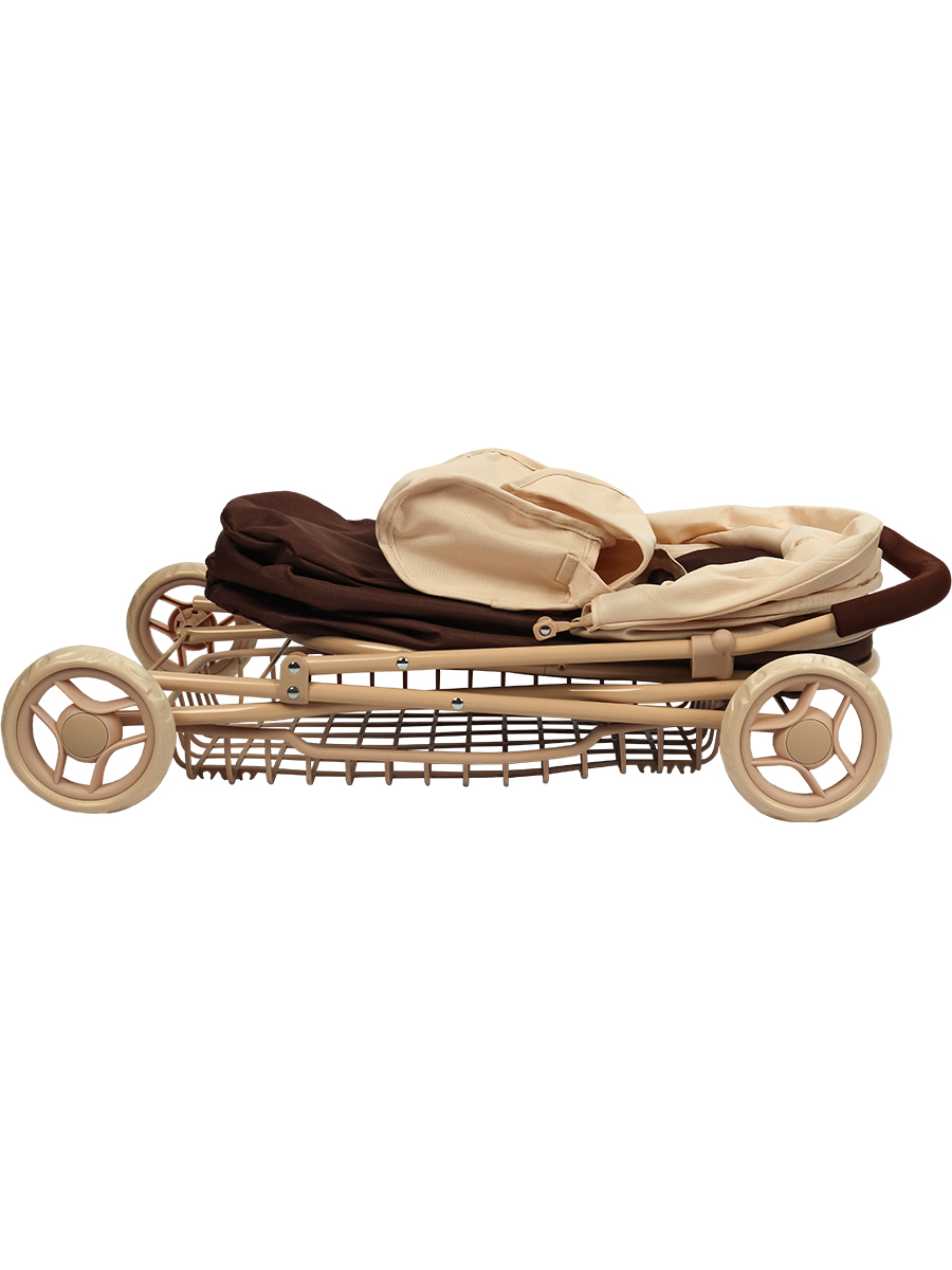 Коляска-люлька для кукол Рыжий кот 9325-BB - фото 8