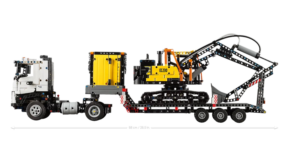 Конструктор LEGO Technic Volvo FMX и EC230 Electric 2274 дет. - фото 4