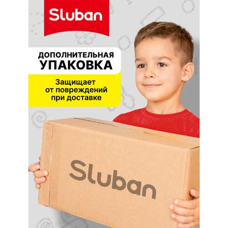 Конструктор SLUBAN Полиция: мотоцикл и машина