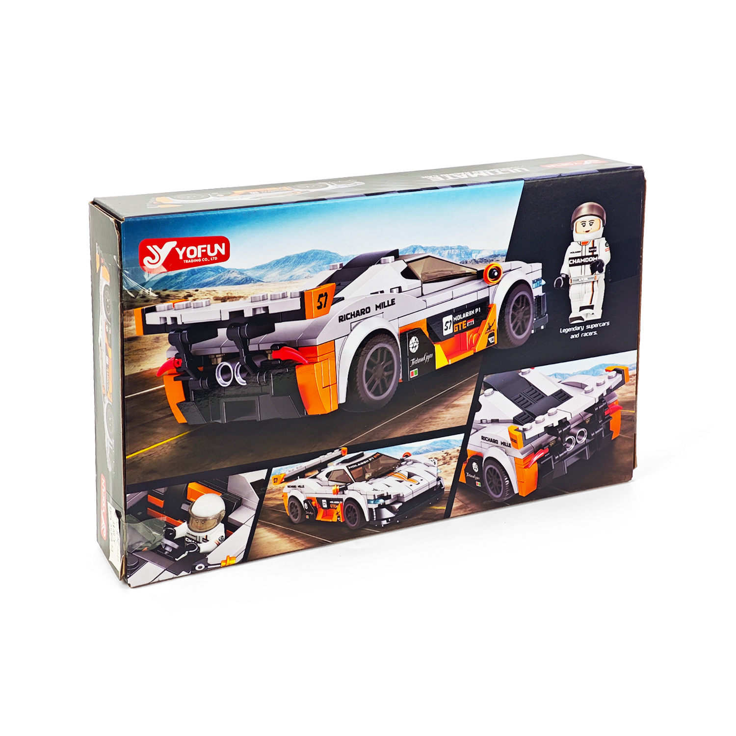 Конструктор Гоночная машина 327 дет. - фото 4