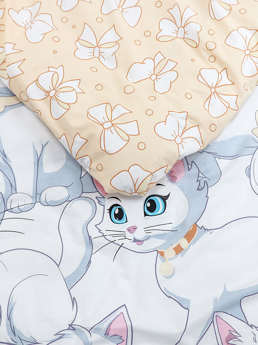 Комплект постельного белья BRAVO kids dreams Муррмяу полутораспальный 3 предм. - фото 4