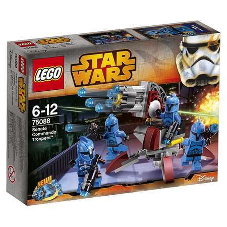 Конструктор LEGO Star Wars Senate Commando Troopers блочный