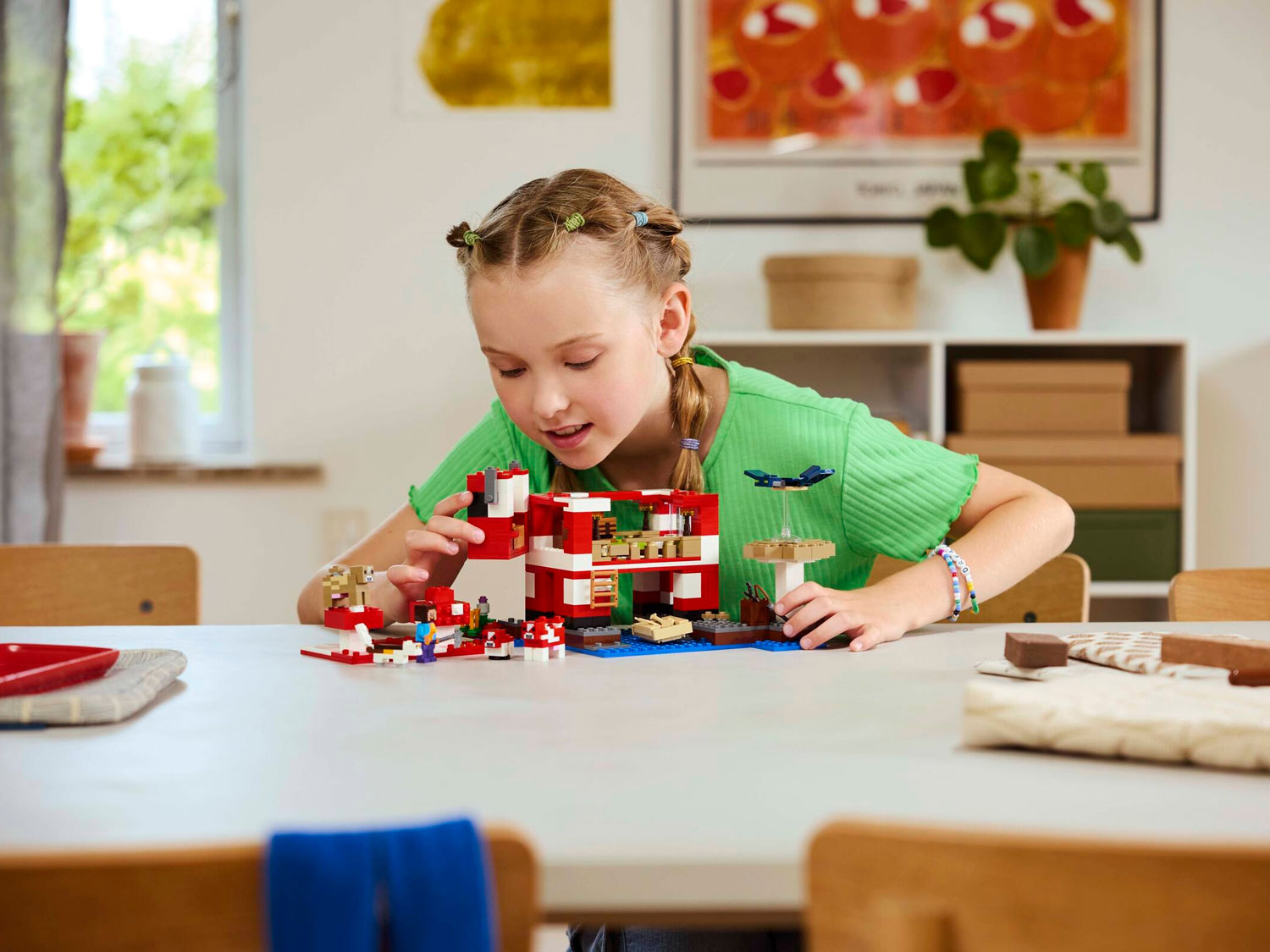 Конструктор LEGO Minecraft Большой Грибной Дом 500 дет. - фото 10