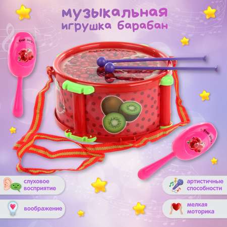 Игрушка музыкальная Veld Co барабаны, маракас