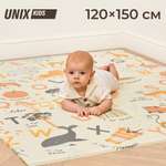 Детский складной коврик UNIX Kids Learning 120 x 150 см 1 шт.