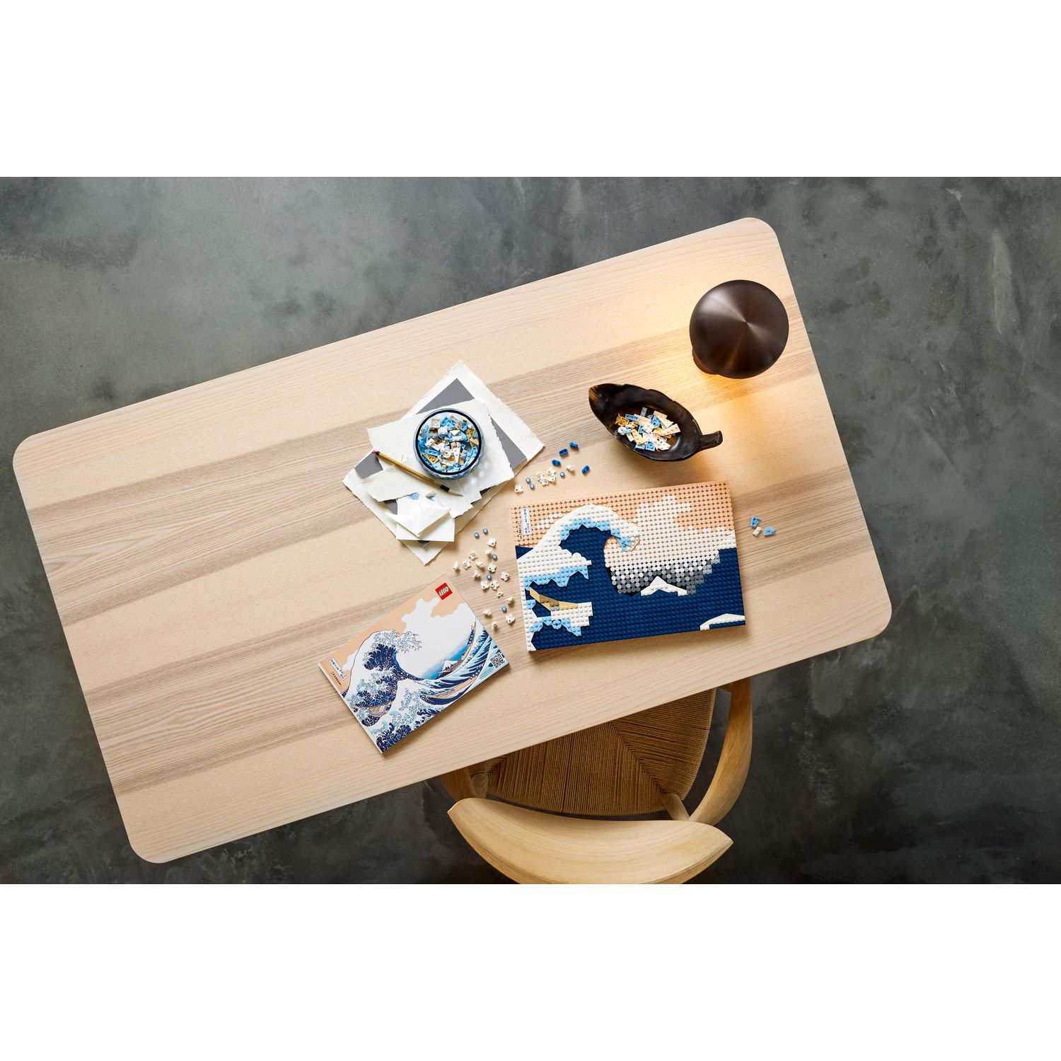 Конструктор LEGO Art Hokusai The Great Wave 1810 дет. - фото 10