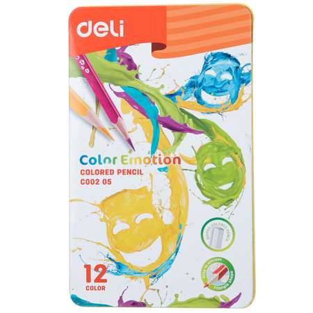 Карандаши цветные Deli 12 шт.