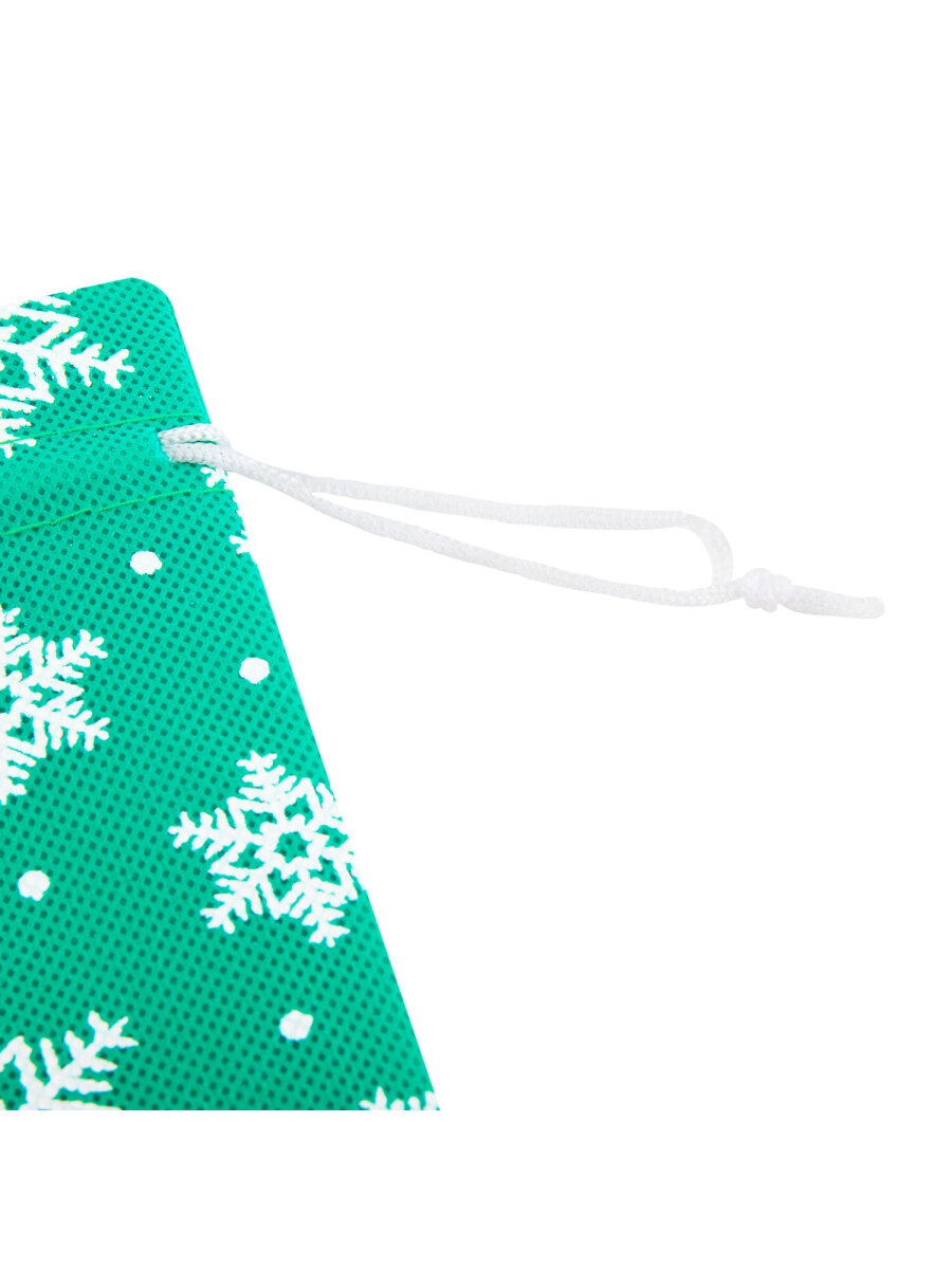 Мешки для подарков новогодние Золотая сказка 30х20 см набор 3 штуки - фото 9