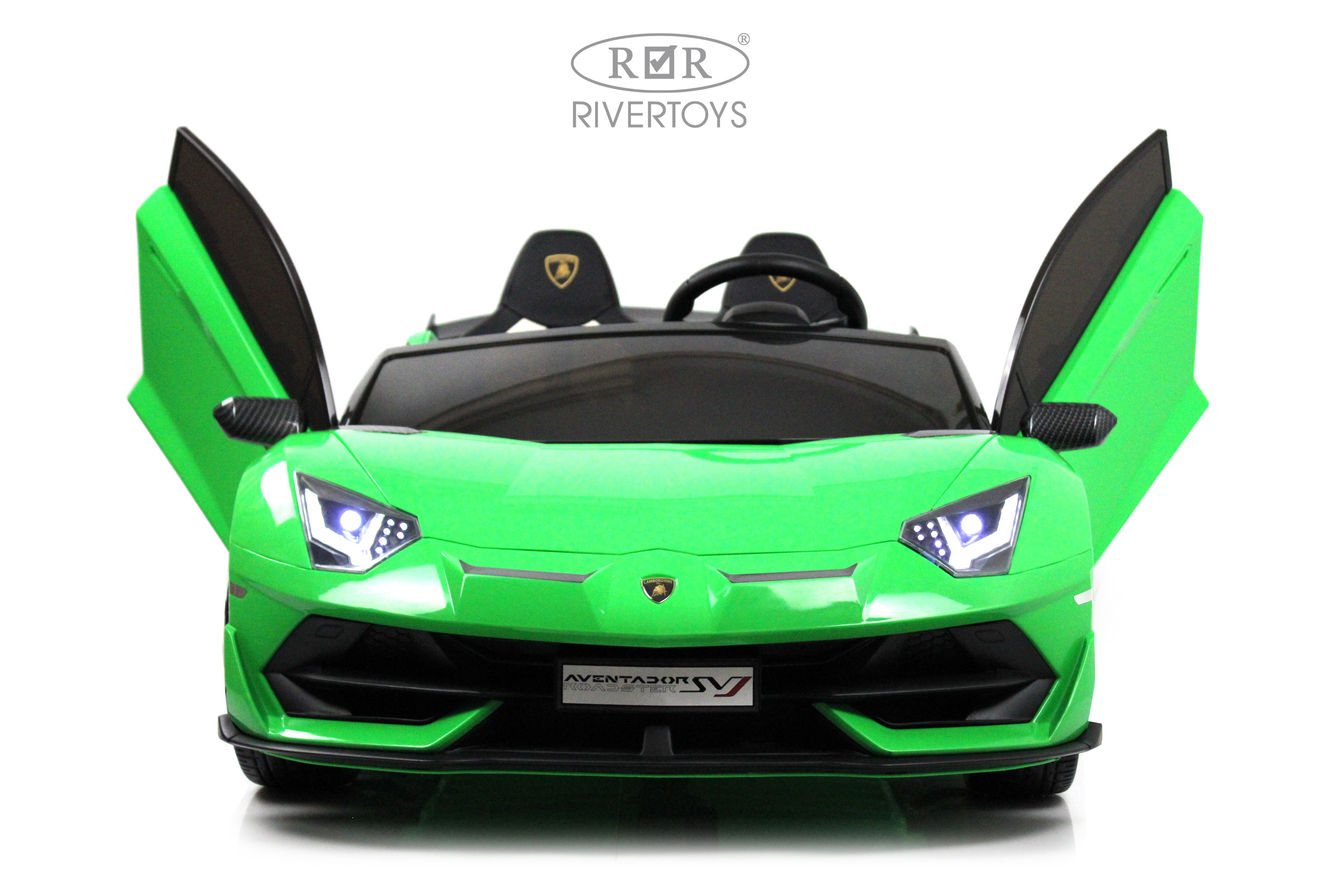 Электромобиль RIVERTOYS A111MP-GREEN С пультом ДУ - фото 20