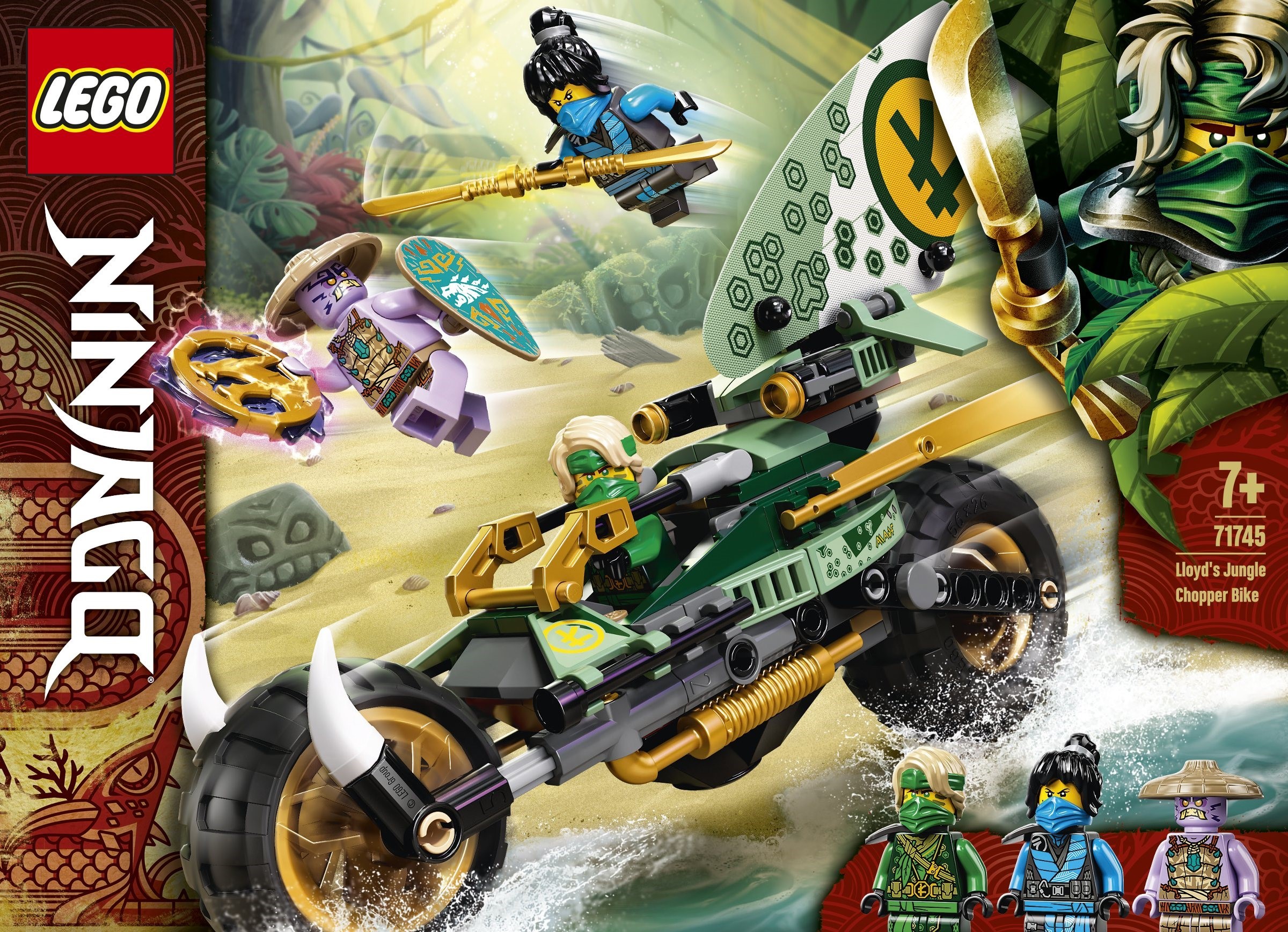 Конструктор LEGO NINJAGO 71745 183 дет. - фото 5