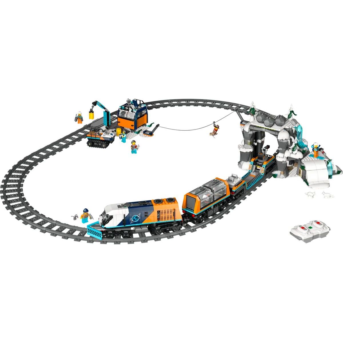 Конструктор LEGO City Полярный экспресс 1517 дет. - фото 2