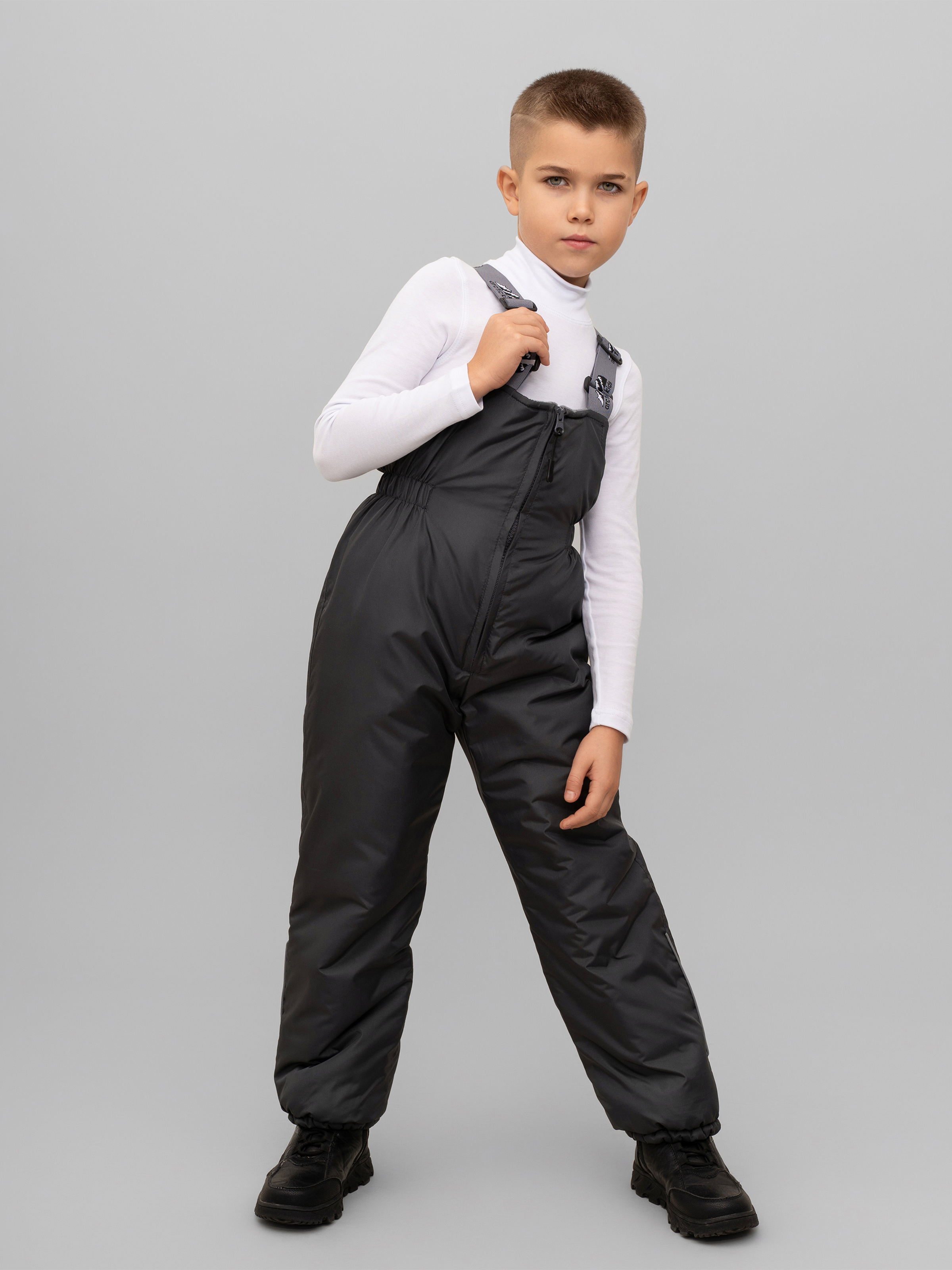 Полукомбинезон Arctic kids 60-010 серый. - фото 19