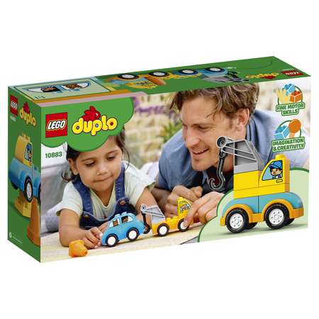 Конструктор LEGO DUPLO Мой первый эвакуатор блочный