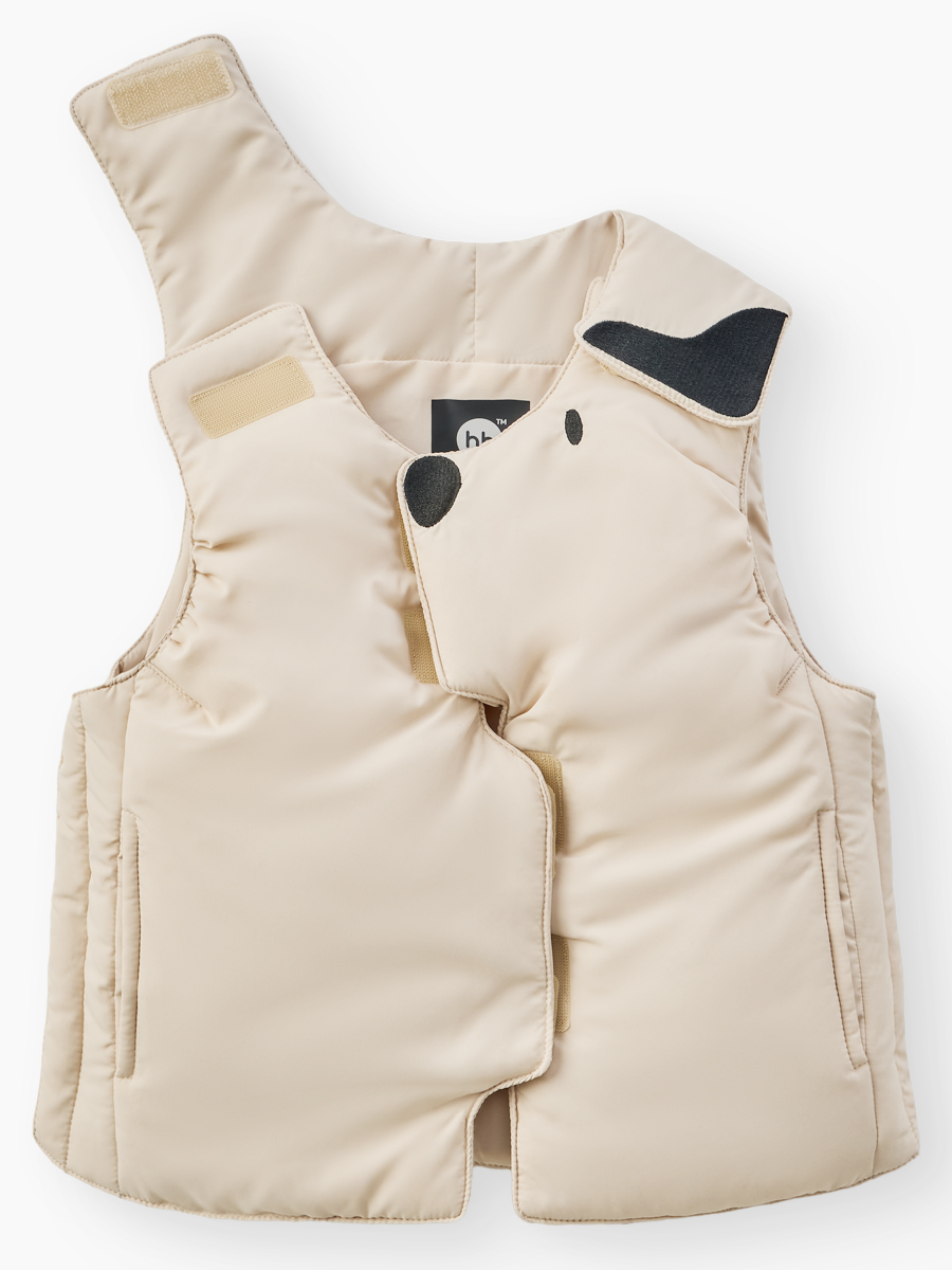 Жилет Happy Baby 88358_milky - фото 3