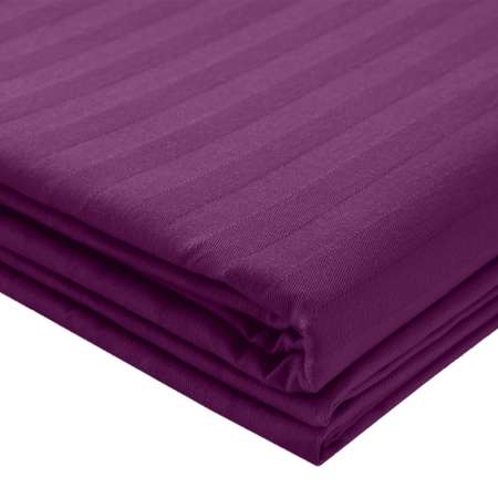 Пододеяльник LOVEME Violet 180х215 см страйп-сатин 100% хлопок