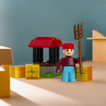 Конструктор kids bricks Ферма 367 дет.