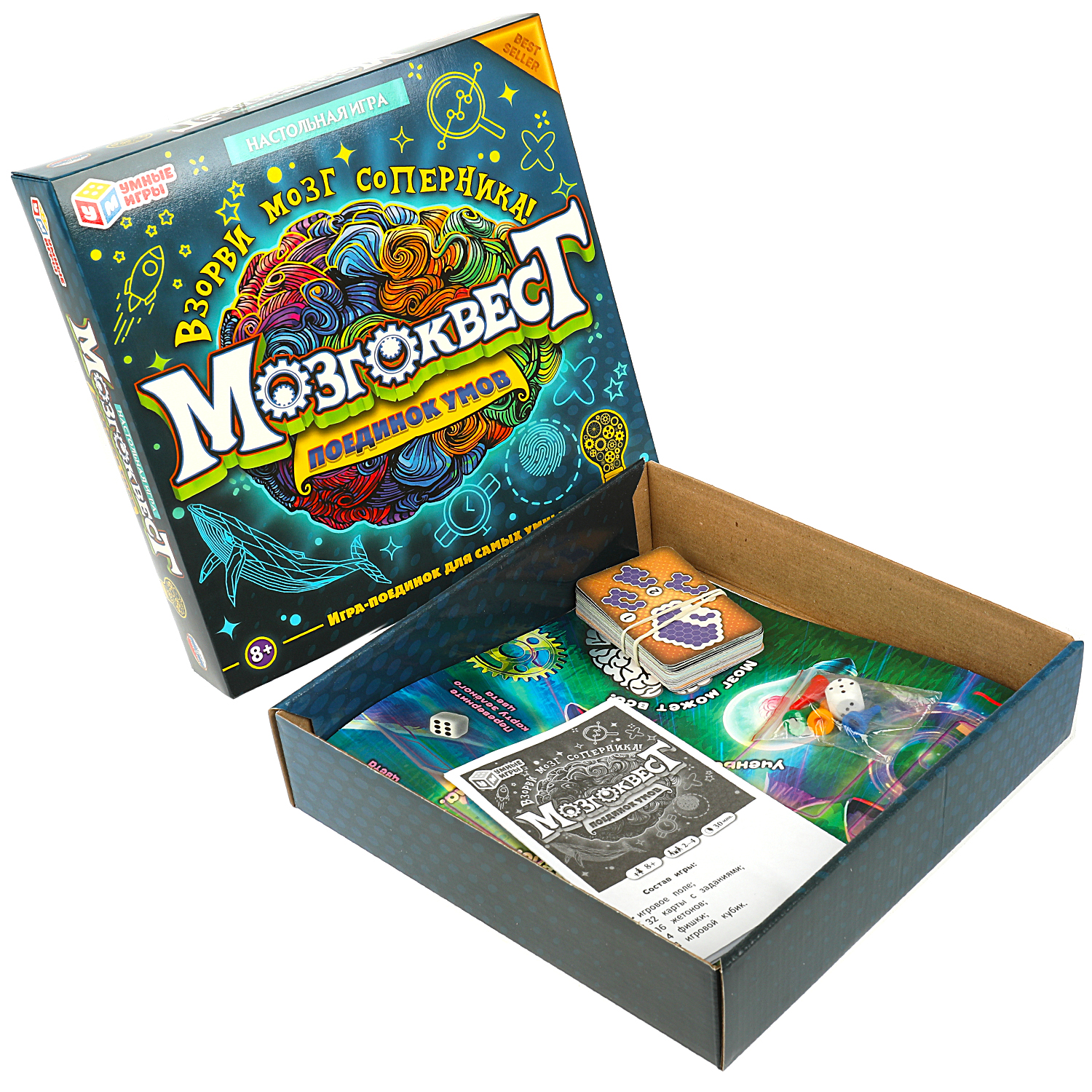 Настольная игра Умные игры Квест Поединок умов - фото 3