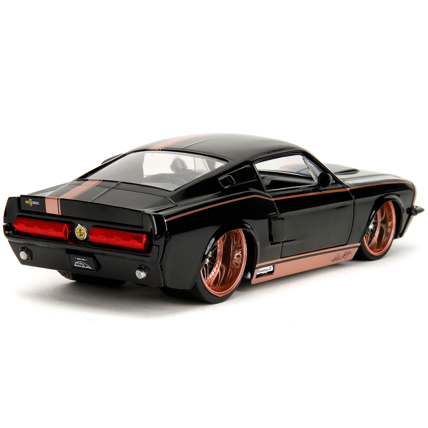 Автомобиль Jada Ford Mustang Pink Slips 1967 Shelby 1:24 ТоуR369 - фото 6