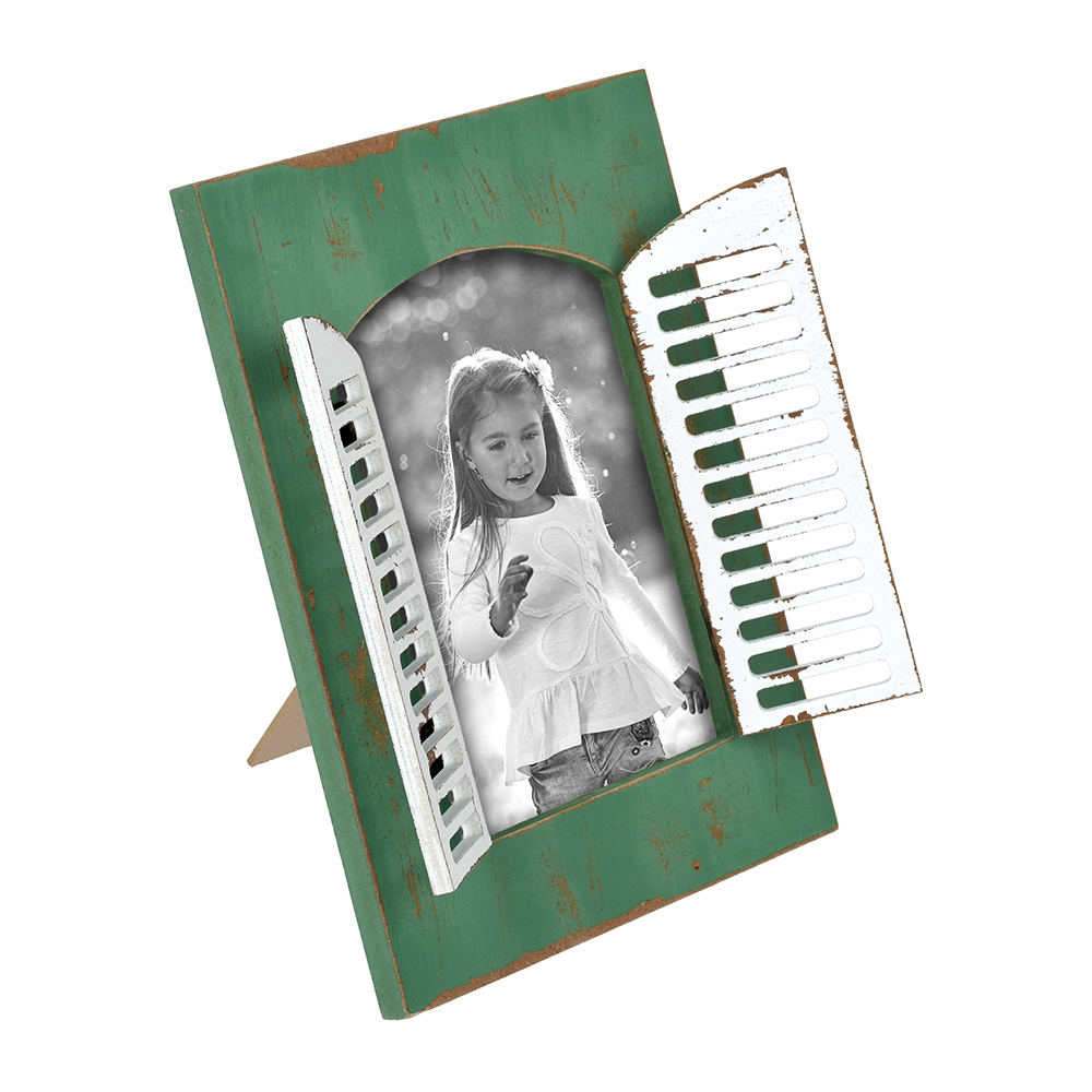 Фоторамка Qwerty со ставнями 19х25х2 см мдф 65842 - фото 1