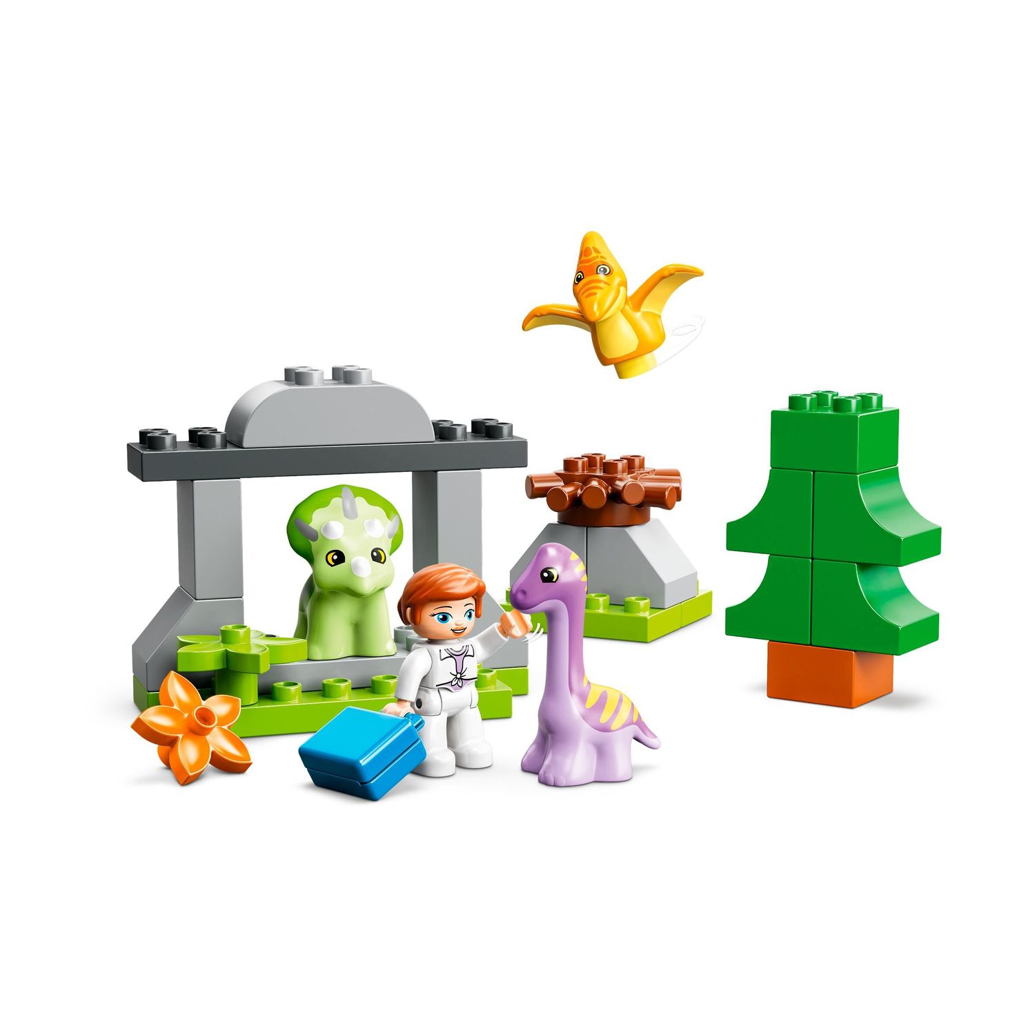 Конструктор LEGO DUPLO Питомник для динозавров блочный - фото 3