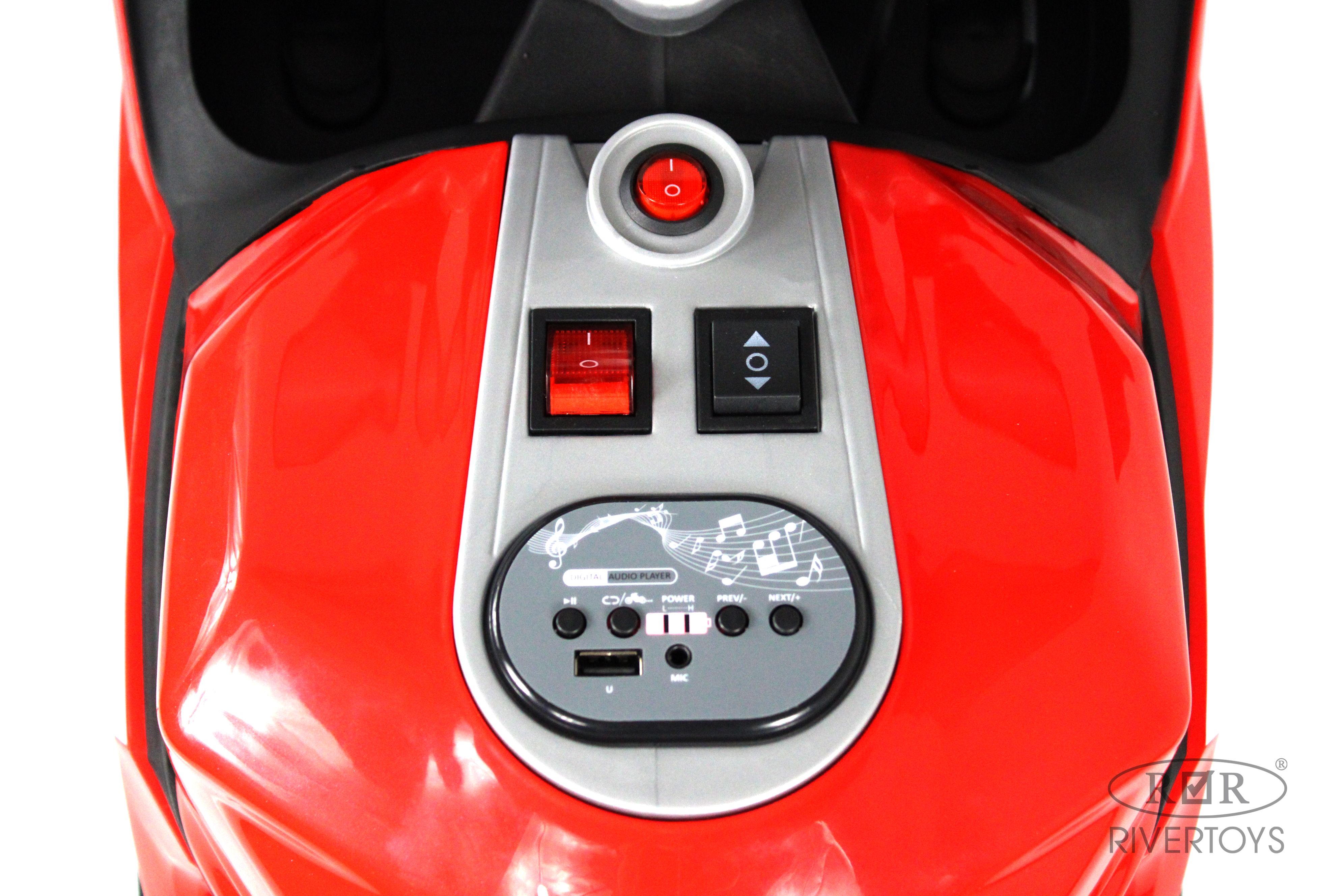 Электромобиль RIVERTOYS C005MC-RED - фото 15