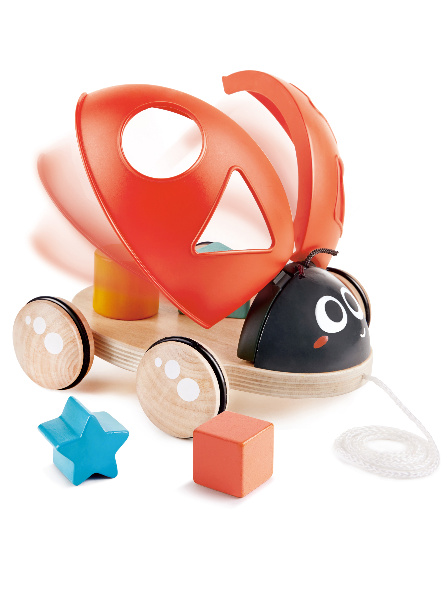 Игрушка Hape каталка Божья коровка - фото 11