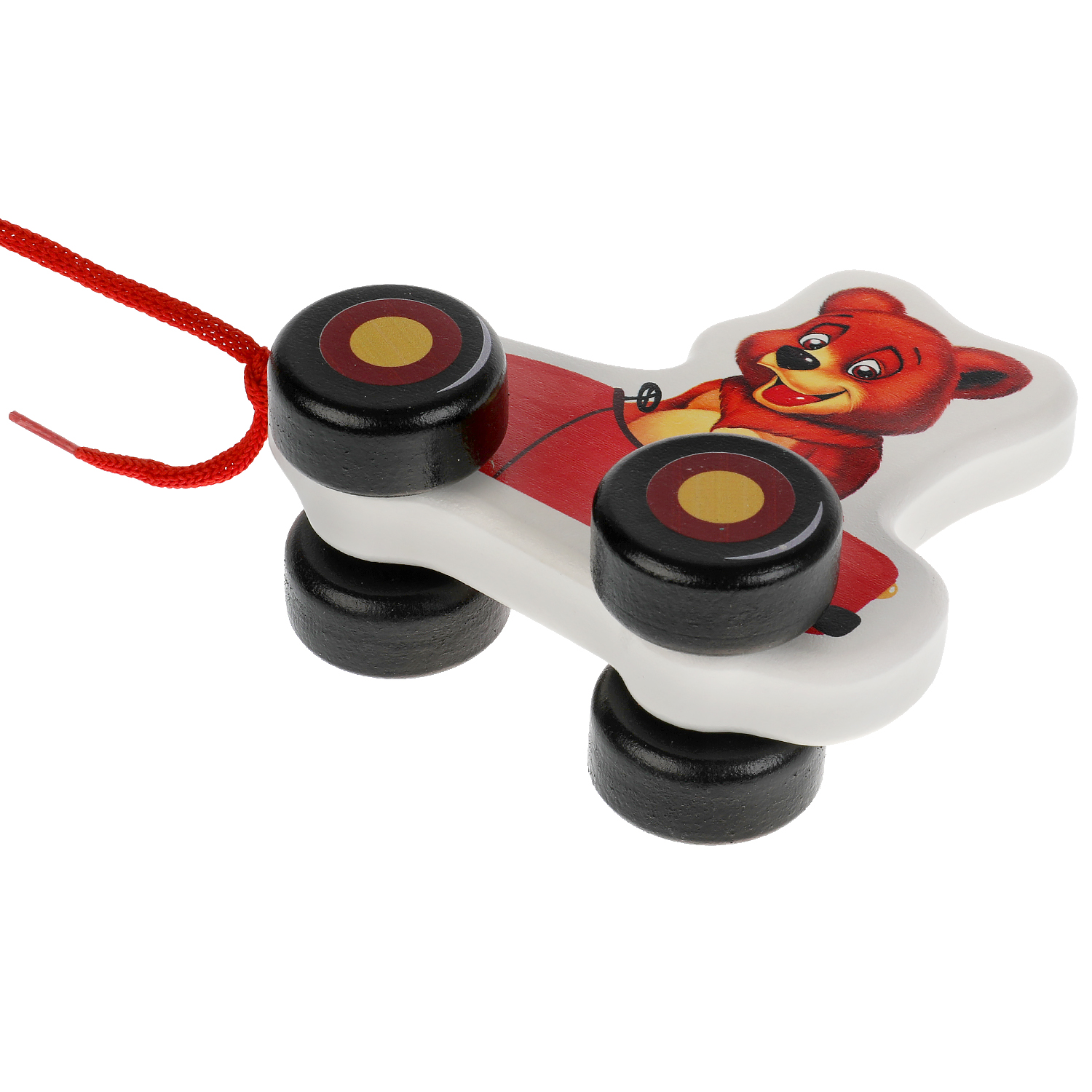 Игрушка Буратино каталка - фото 5