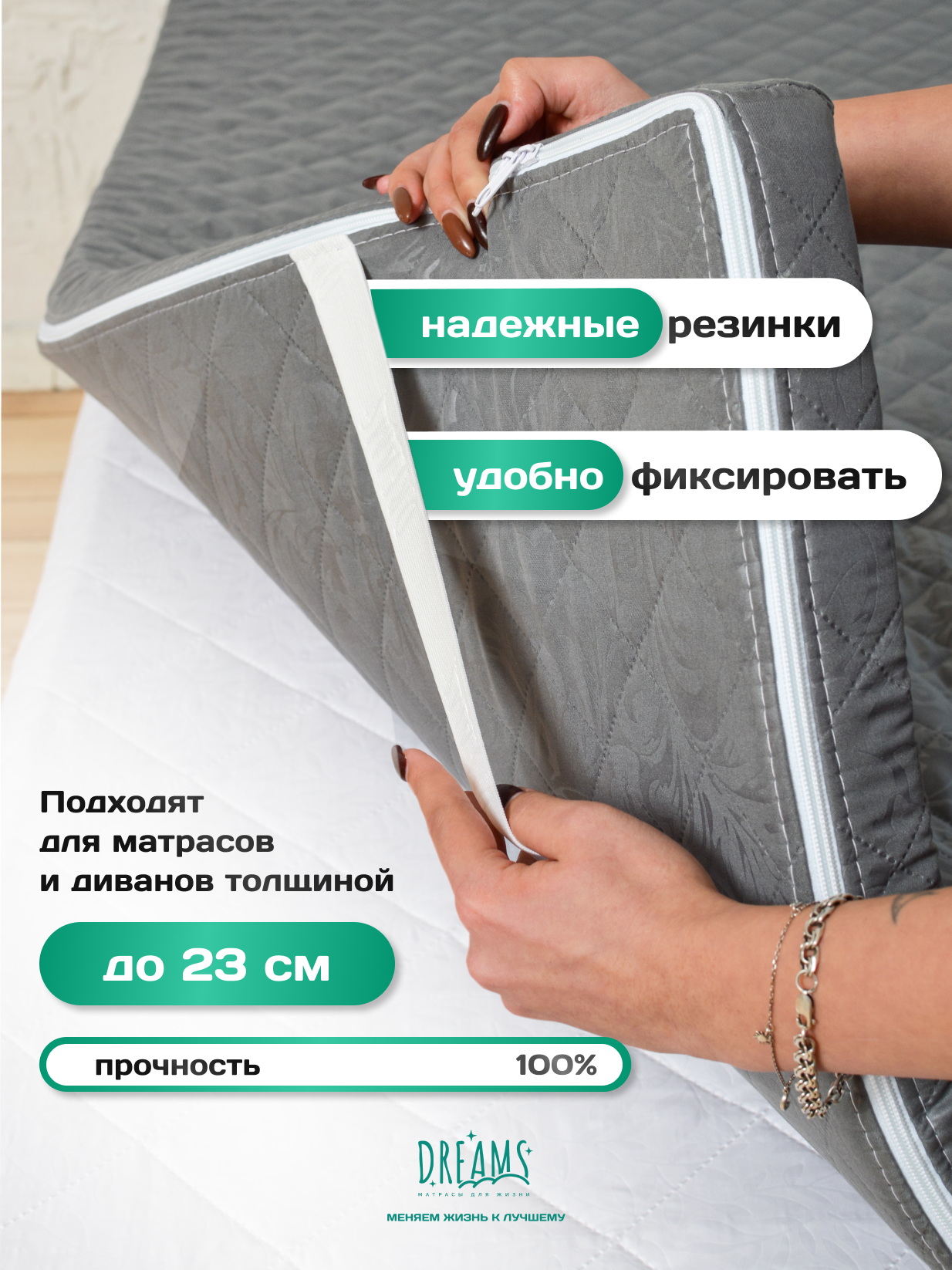 Матрас DREAMS Roll X 190х80 - фото 5