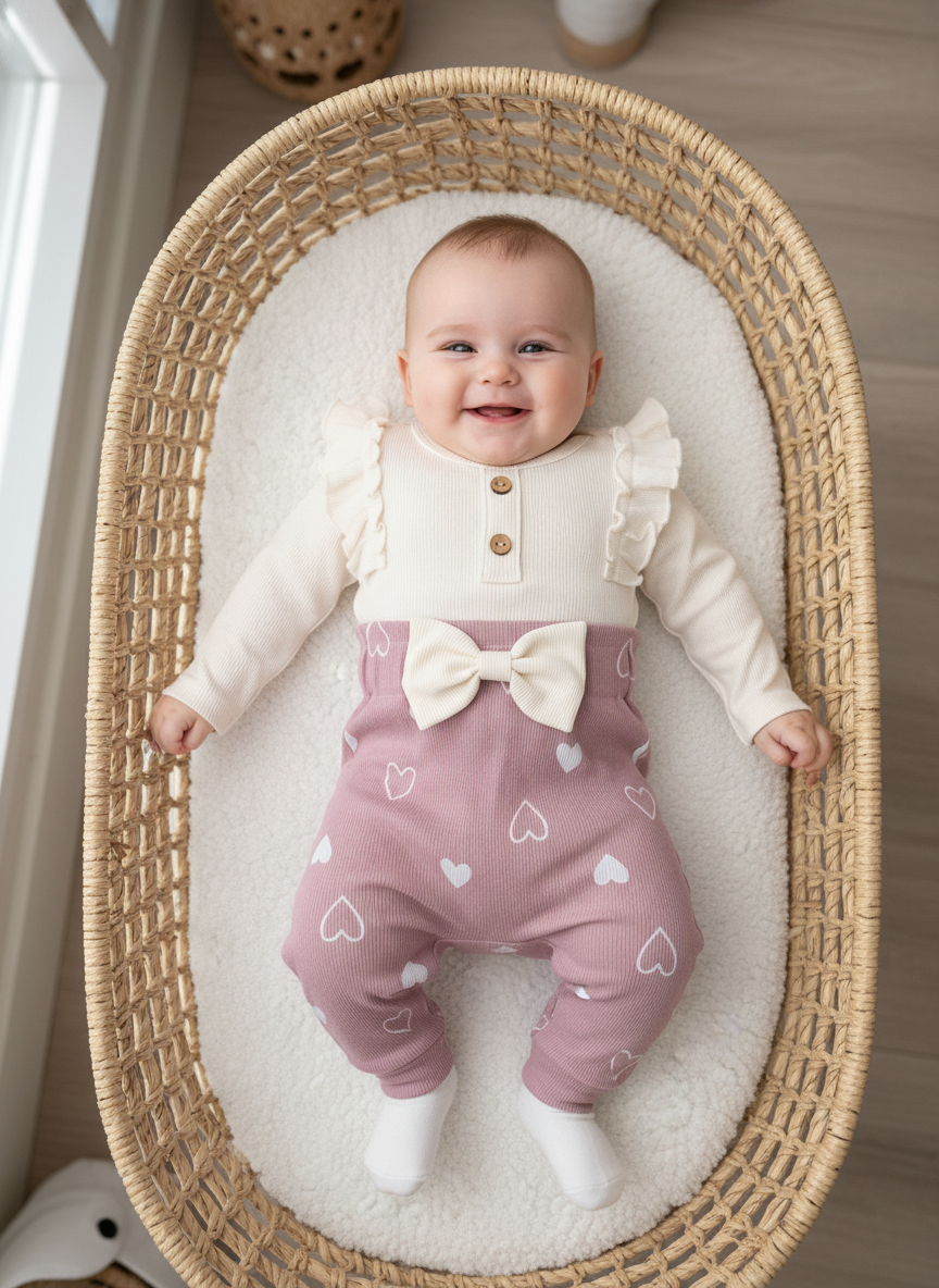 Боди и штанишки YOULALA 6943400101 - фото 1